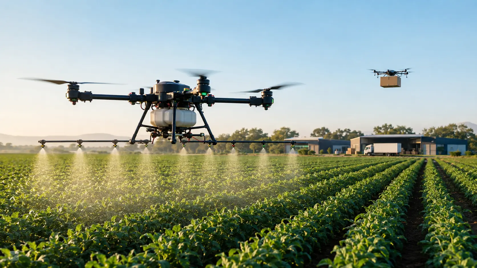 Drone Tariffs Reshape Agricultural UAVs as Delivery Market Accelerates