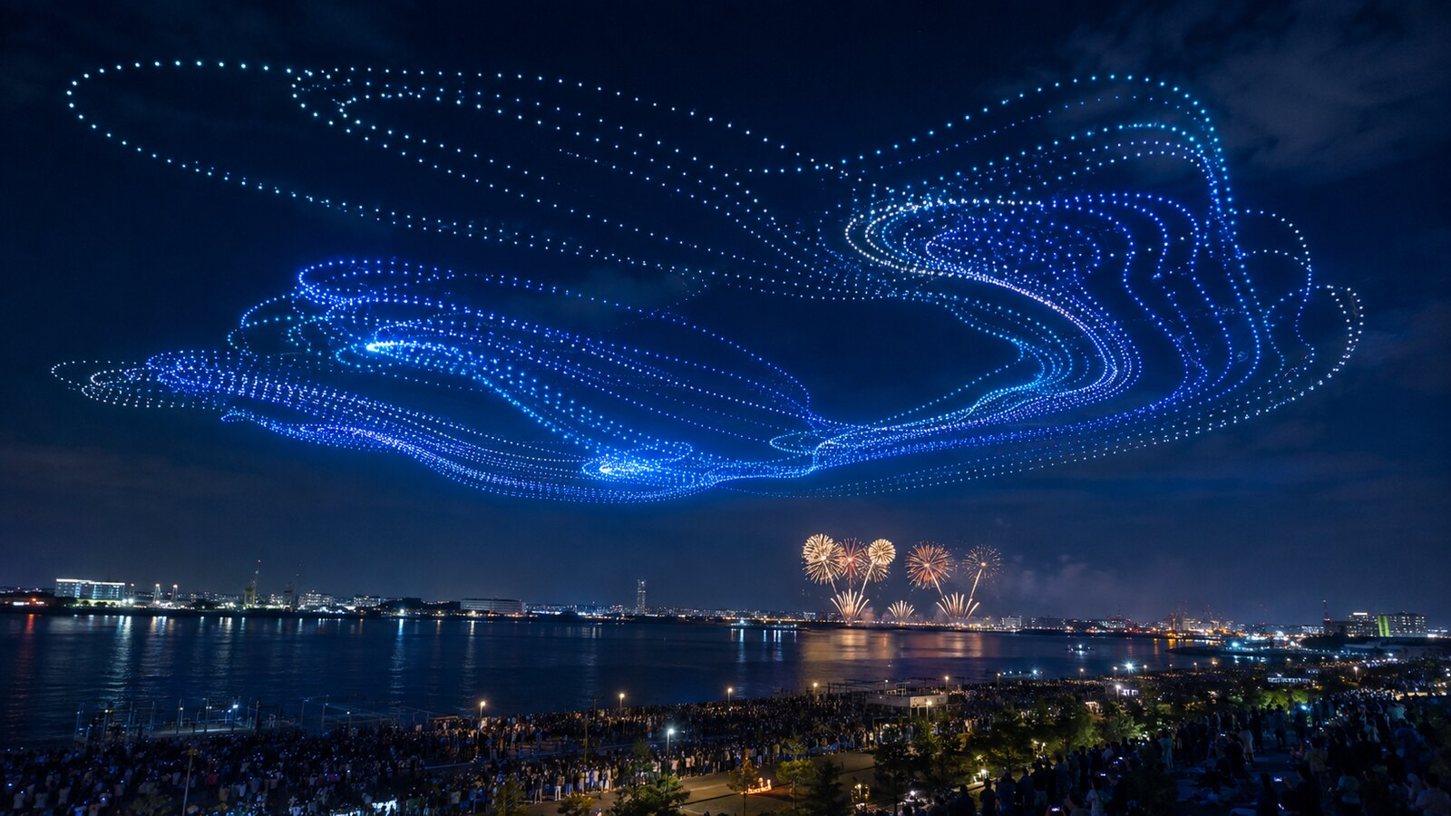 Japan’s 4,000-Drone Light Show Sets New National Scale Record