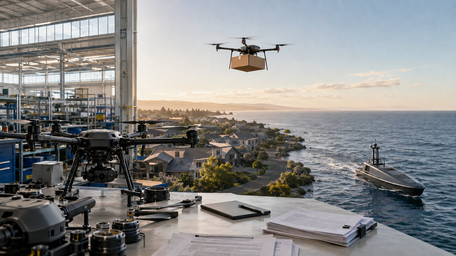 Quick Hits: Drone Tariffs, Delivery Expansion & Armed USVs