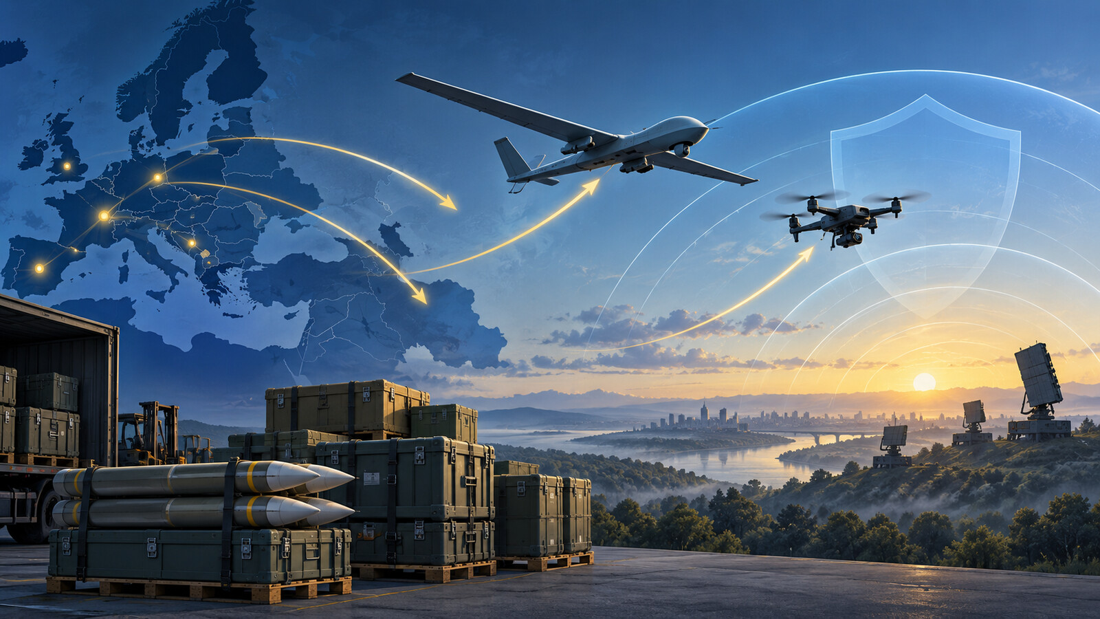 UAV Morning Update: EU Sends €3.3 Billion for Missiles and Drones