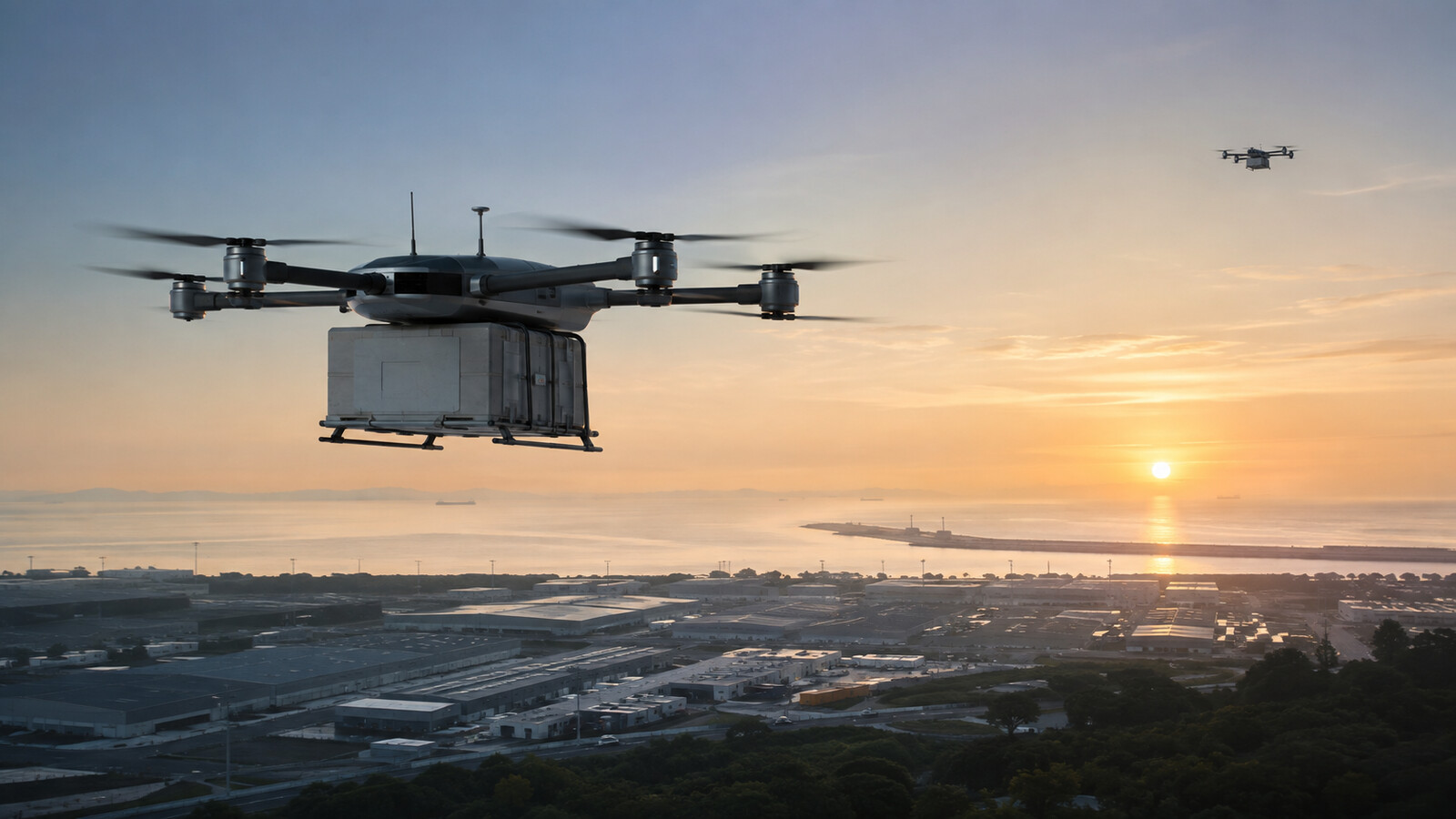 Quick Hits: BVLOS Tests, Hybrid Cargo and Drone Security
