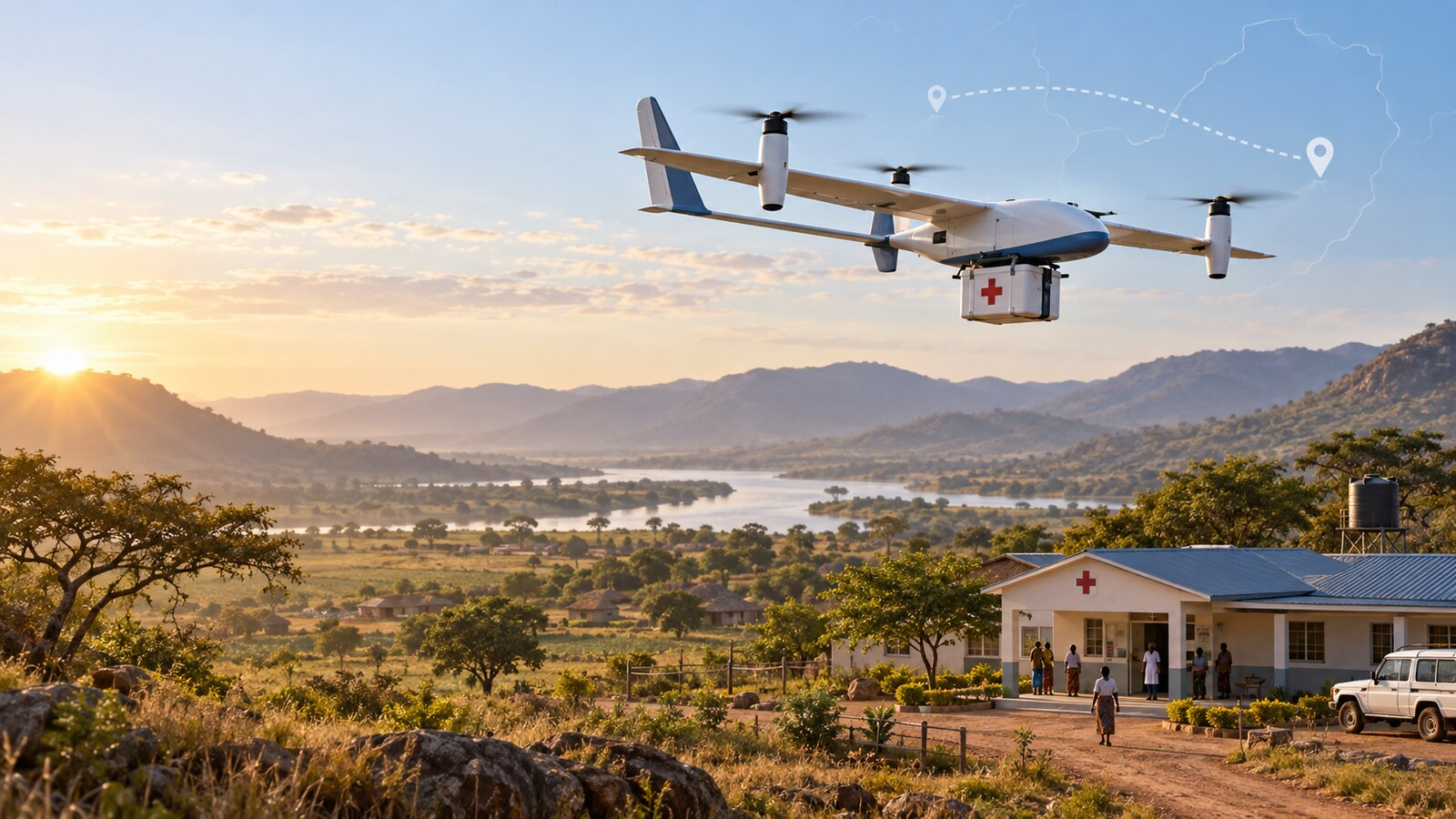 UAV Morning Update: Zimbabwe Clears BVLOS Medical Drone Deliveries
